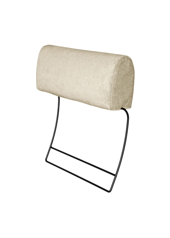 poggiatesta kansas per divani in tessuto beige